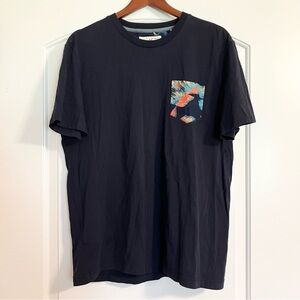 Original Penguin Men's Dark Sapphire Stork Pocket Crew Neck T-Shirt Sz XL